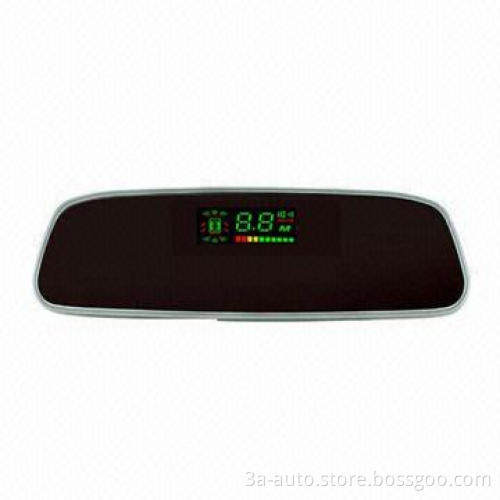 Replacement Original Rearview Mirror with LED colorful Indicator Bar to Show Obstacle Status
